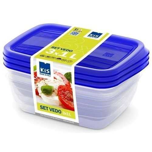 cumpără Container alimentare KIS 37189 Set 3 cutii Vedo 19x14x6cm 1l în Chișinău 