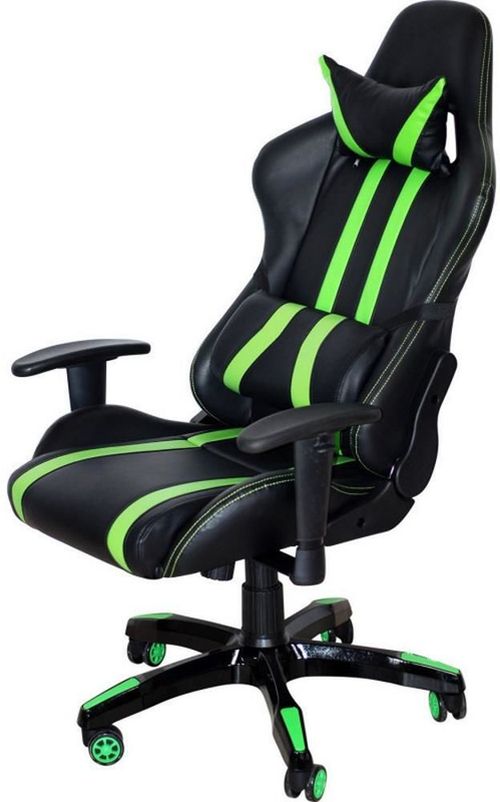 cumpără Fotoliu de birou Spacer SP-GC-GR168 Black/Green în Chișinău 