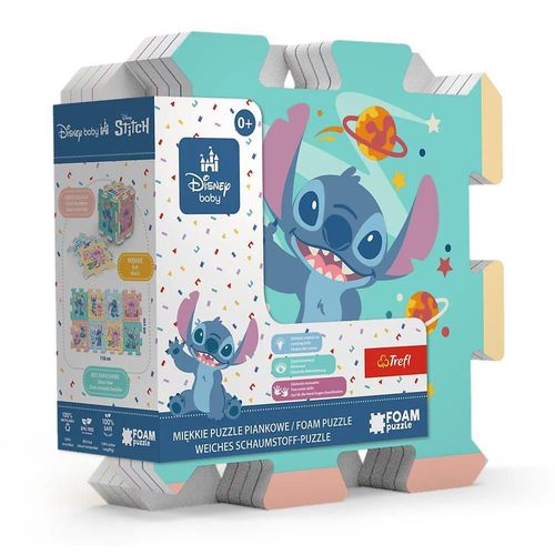 cumpără Covoraș de joacă Trefl 62089 Puzzle din spumă. Lilo&Stitch 2024 în Chișinău 