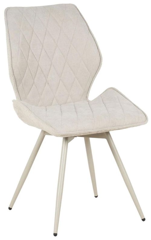 cumpără Scaun Interdepo ALICE, White Chenille ,Ножки Бежевые în Chișinău 