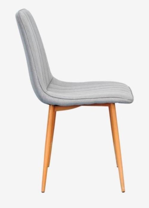 купить Комплект стол и стулья Evelin di Costacurta стол Gloria White Bella beech + 4 стула XR-154Wo Light grey3 в Кишинёве 