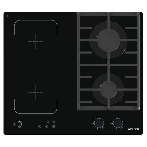 cumpără Plită încorporabilă combi Wolser WL-QX602G2IND Black în Chișinău 