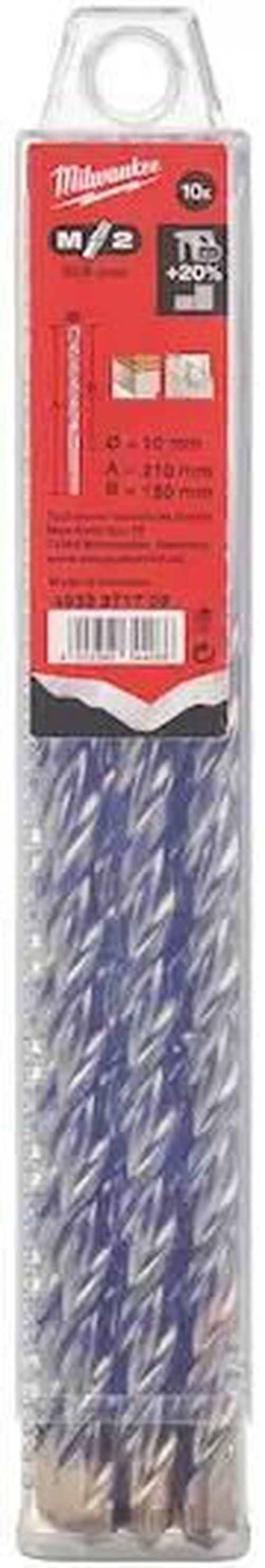 купить Сверло Milwaukee 4932371709 Burghiu SDS+ 10x210 MX2 10buc в Кишинёве 