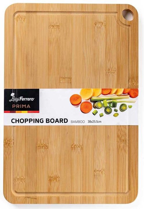 купить Доска разделочная Luigi Ferrero Prima FR-3825 38x25.5x1.5cm, Bamboo в Кишинёве 
