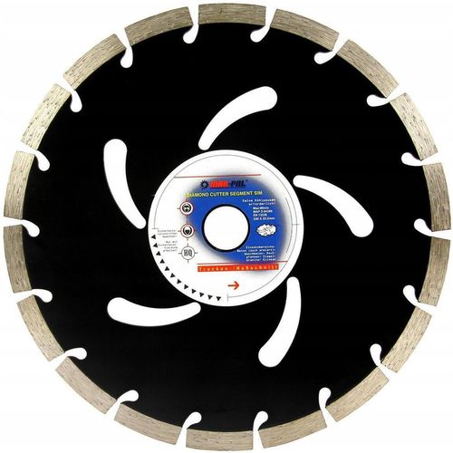 купить Набор головок, бит, насадок MAR-POL M08735 Алмазный диск Segment-Profi 230x222x10 мм в Кишинёве 