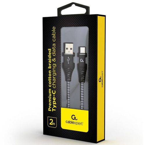 купить Кабель для моб. устройства Cablexpert CC-USB2B-AMCM-2M-BW в Кишинёве 