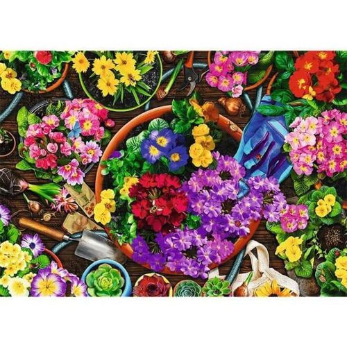 купить Пазл Trefl 37529 Puzzle 2x500. Lucru în grădină в Кишинёве 