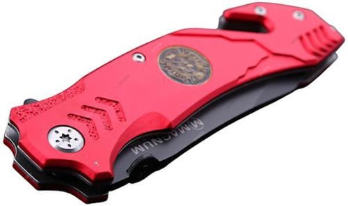 купить Нож походный Boker BO-01LL470 Magnum Fire Fighter Red в Кишинёве 