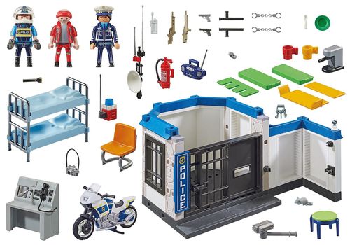 купить Конструктор Playmobil PM70568 Prison Escape в Кишинёве 