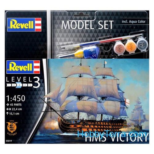 купить Конструктор Revell 65819 Model de asamblat Corabie HMS Victory, 48399 в Кишинёве 