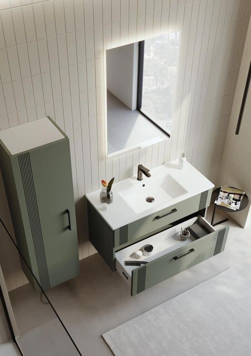 cumpără Dulap pentru lavoar Orka Bari 85 Green în Chișinău 