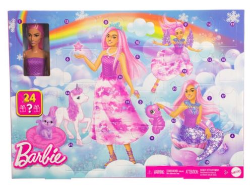 cumpără Păpușă Barbie JFL66 Calendarul Advent Barbie Lumea magică în Chișinău 