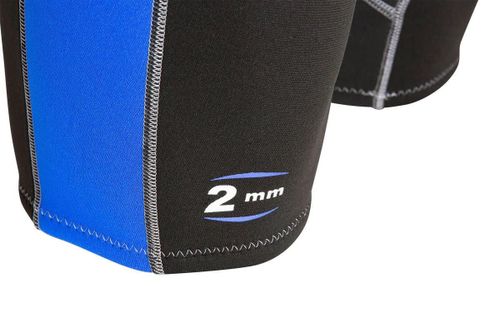 cumpără Accesoriu pentru înot Cressi-Sub LIDO SHORTY WETSUIT black/blue 2mm XL/5 (LV455005) în Chișinău 