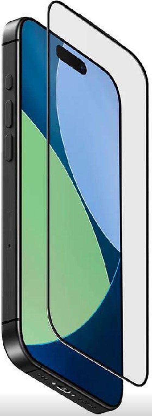 купить Стекло защитное для смартфона UNIQ iPhone 17 Air (2025) 6.6 Vivid Optix Covex, Black в Кишинёве 