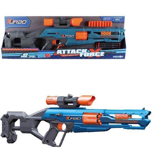 купить Игрушка Essa Бластер BT340 с 12 патронами в Кишинёве 