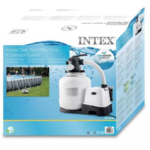 купить Аксессуар для бассейна Intex 26680 filtru-pompa nisip cu clorgenerator 10000l/ora в Кишинёве 