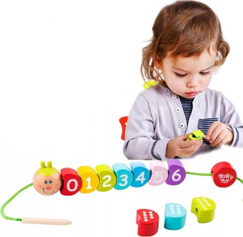 cumpără Jucărie Tooky Toy R25 /11 (42812) Set cu mergeluțe din lemn TY875 în Chișinău 