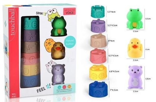 cumpără Jucărie Richi R 4 /16 (85816) set figurine din cauciuc pentru bebelusi în Chișinău 