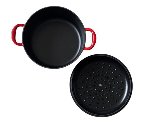 cumpără Cratiță Sote SFCR-28-R Cratiță din fontă emailată Sofi, Roșie, 28cm în Chișinău 