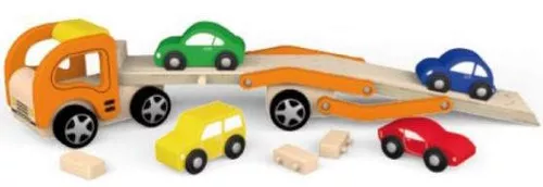 купить Машина Viga 44641 Деревянный автовоз в Кишинёве 