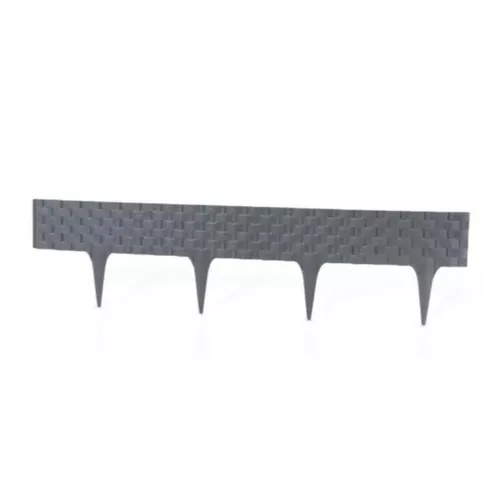 купить Декор для сада Hydro S Gard decorativ plastic Ratan, H=95mm, L=2.4m, Antracit (0640395) в Кишинёве 