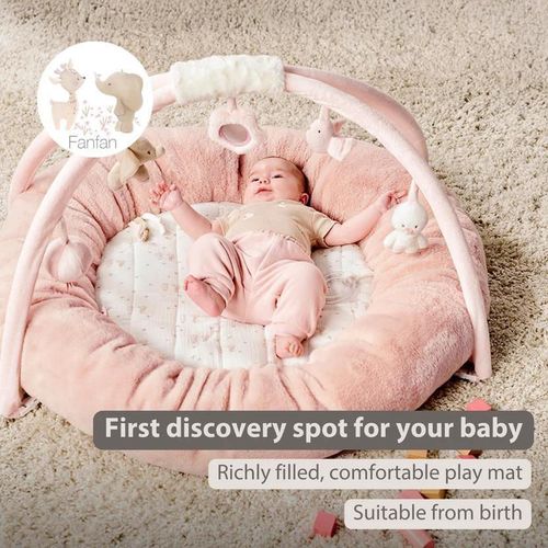 cumpără Covoraș de joacă Nattou 759243 Fanfan Stuffed playmat with arches în Chișinău 