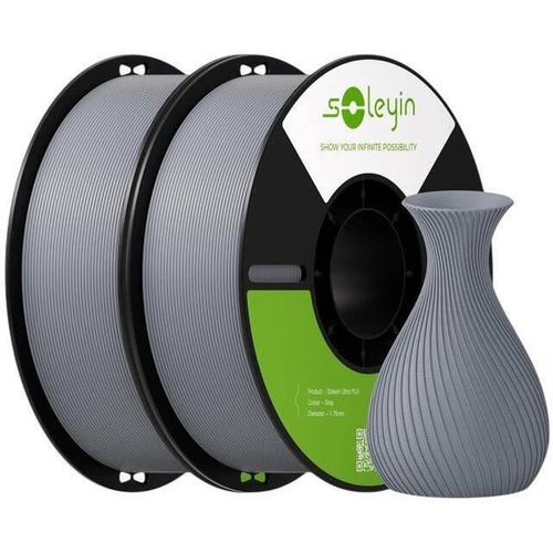 cumpără Filament pentru imprimantă 3D Creality Soleyin Ultra PLA Gri în Chișinău 