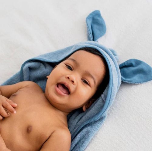 купить Аксессуар для купания BIBS 9419245 Prosop cu gluga si urechiuse Kangaroo Vanilla в Кишинёве 