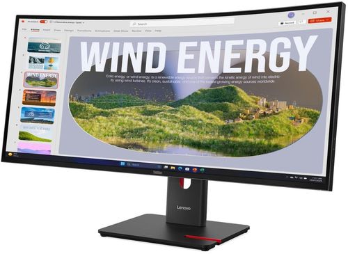 купить Монитор Lenovo T34WD-40 Curved Black (64AEGAT1EU) в Кишинёве 