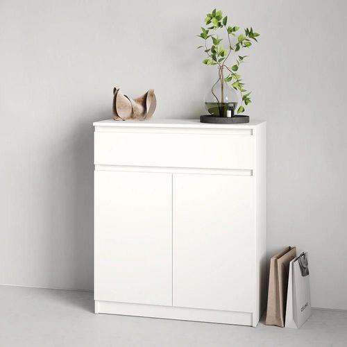 cumpără Raft pentru încălțăminte MebelStar NEO 80x35x95 White (MBS-1008) în Chișinău 