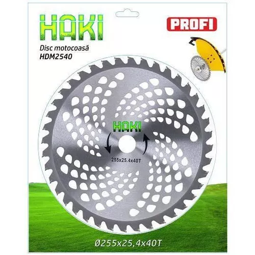 купить Аксессуар для триммера Haki HDM2540 Нож для мотокос 40T c победитовыми напайками в Кишинёве 