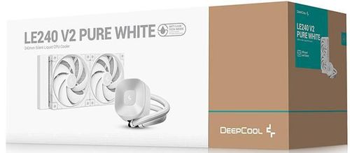 купить Кулер Deepcool LE240 V2 PURE WHITE в Кишинёве 