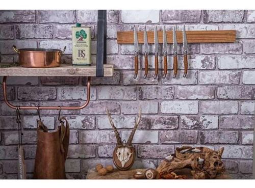 купить Аксессуар для кухни Style de Vie Suport magnetic pt cutite Magnetic Knife Rack Acacia 50x5cm в Кишинёве 