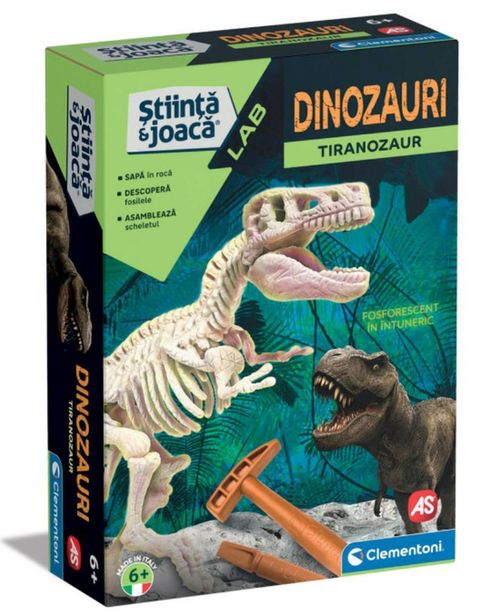 cumpără Joc educativ de masă Clementoni 1026-50908 Descopera Dinozaurul T-Rex în Chișinău 