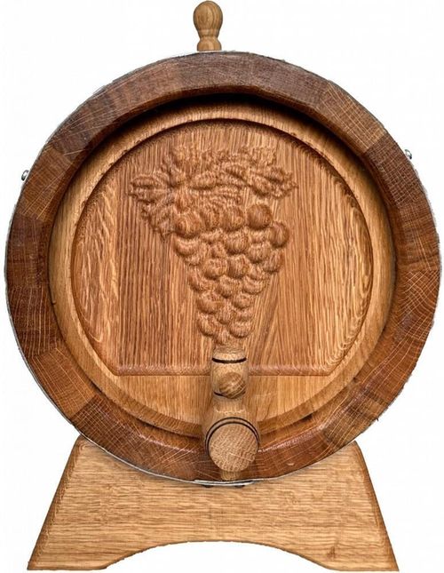 cumpără Butoi de vin Карпаты Карпатский дуб 10л (подарочный дизайн) în Chișinău 