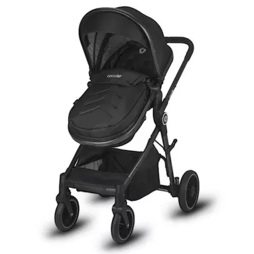 cumpără Сărucior pentru copii Coccolle Ago Diamond black, 3in1 cu landou transformabil în Chișinău 