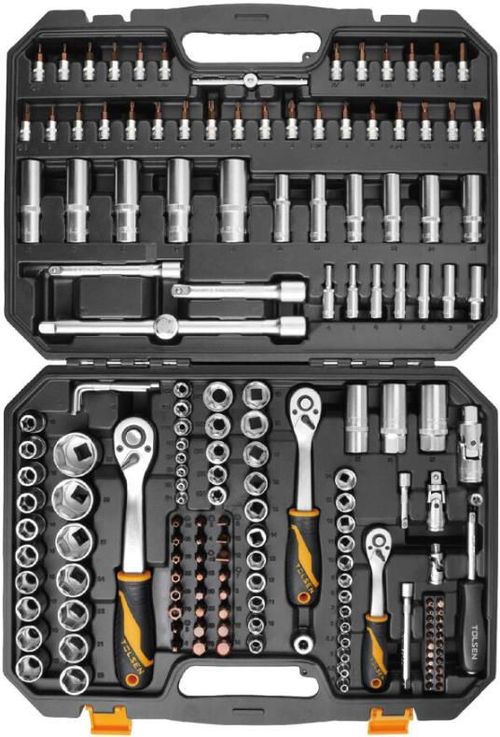 cumpără Set de unelte de mână Tolsen Set de 175 chei tubulare 1/2+1/4+3/8 (15146) în Chișinău 