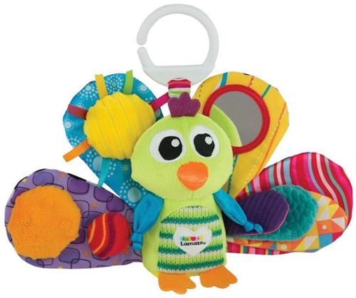 cumpără Jucărie cu pandantiv Tomy T27013 Păunul Jacques, Lamaze, Tomy în Chișinău 