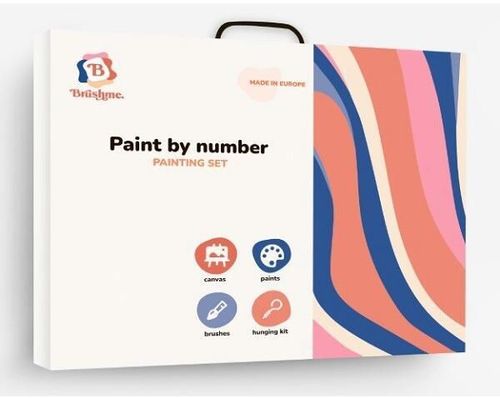 купить Картина по номерам BrushMe BS53934 (în cutie) Privirea naturii в Кишинёве 