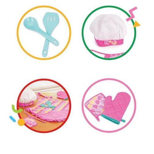 cumpără Set de creație Battat BT7236Z Set Șorț de bucatar, 2018D în Chișinău 