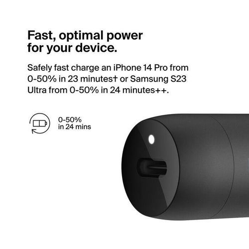 cumpără Încărcător pentru automobil Belkin CCA004BTBK 30w USB-C PD PPS Car Charger în Chișinău 
