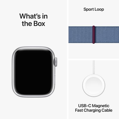 cumpără Ceas inteligent Apple Watch Series 9 GPS 41mm Silver MR923 în Chișinău 