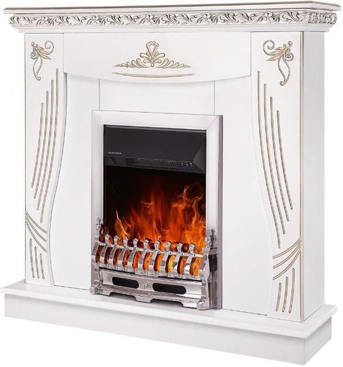 купить Камин электрический ArtFlame Napoli white & Gala silver в Кишинёве 