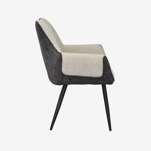 купить Комплект стол и стулья Evelin di Costacurta стол DT-533R B + 4 стула QT-227B UF885-13 (Light grey)/UF885-15 (Dark grey) в Кишинёве 