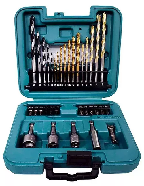 купить Набор головок, бит, насадок Makita B-68498 Set accesorii insurubare si burghie 34buc в Кишинёве 