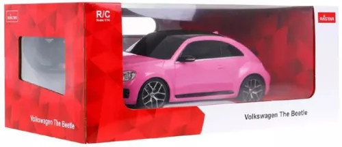 cumpără Jucărie cu telecomandă Rastar 76200 1:24 Volkswagen Beetle, roza, 61370 în Chișinău 