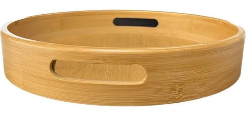 cumpără Tavă de bucătărie EuroGold 7108200002 Tava rotunda cu minere din bambus, 38x38cm în Chișinău 