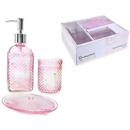 купить Набор для ванной Promstore 17039 Набор для ванной стеклянный Bathroom 3ед в Кишинёве 