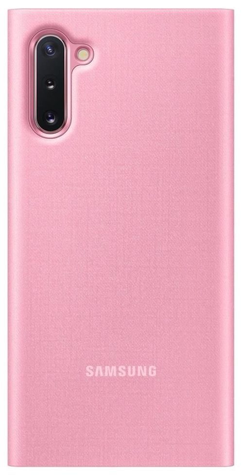 купить Чехол для смартфона Samsung EF-NN970 LED View Cover Pink в Кишинёве 