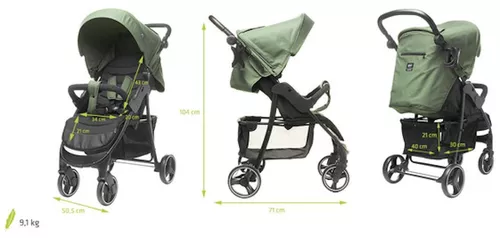 купить Детская коляска 4Baby Rapid 2024 Olive в Кишинёве 